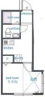 東京都東村山市野口町1【アパート】の間取り