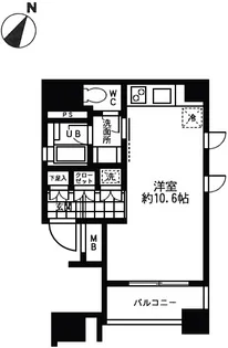 FORECITY KANDATACHO 【フォレシティ神田多町】【2階】の間取り