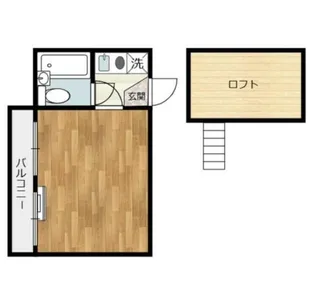 RARA相模原NO.3【1階】の間取り