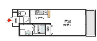 大阪府堺市北区新金岡町5【マンション】の間取り