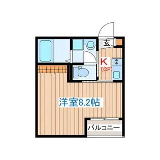 Azul塩釜III【1階】の間取り