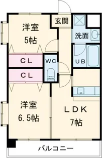 グランドパレスNS-77【2階】の間取り