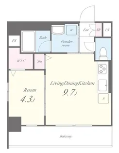 エーデルハイム【3階】の間取り