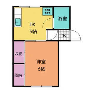 メゾン・ラーヂャー【2階】の間取り