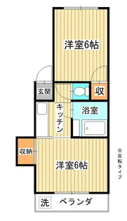 大坂コーポ【1階】の間取り