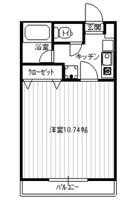 HIRAIハイツ【1階】の間取り