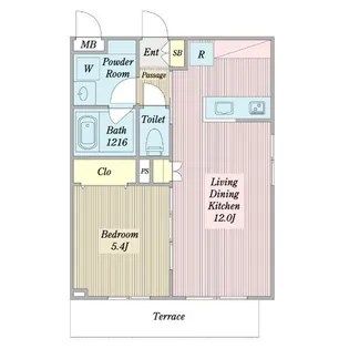 セレナコート【3階】の間取り