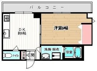 グローリー高山【2階】の間取り