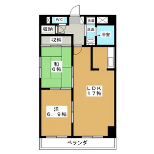 インプルーブ金山【2階】の間取り