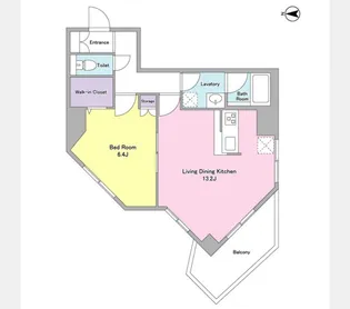 CASA DE FLORA【4階】の間取り