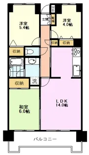 ファミール国分寺【2階】の間取り