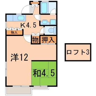 アトリエM【2階】の間取り
