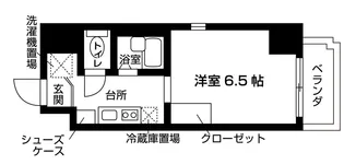 バウスクロス錦糸町【2階】の間取り