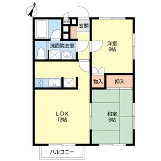 URBAN HILLSA棟【2階】の間取り