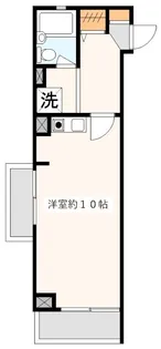 PLAZACOAT羽根木【2階】の間取り