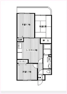 フェリースいずみ中央【4階】の間取り