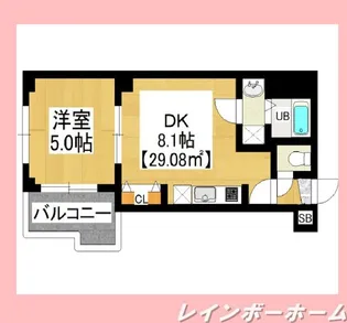 Maison de Lily【1階】の間取り