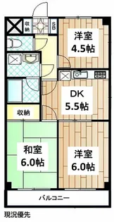 マンションアドミール【2階】の間取り