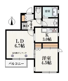 メゾン ヴェール【3階】の間取り