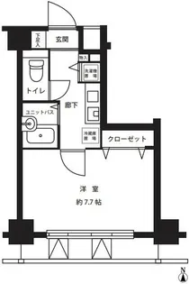 (シニア向け)メインステージ日本橋人形町【10階】の間取り