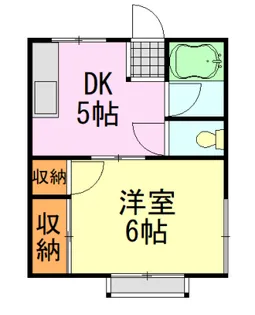 そが野ハイツ【2階】の間取り