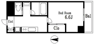 アーツ菊川【2階】の間取り