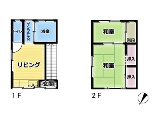 小堀荘の間取り