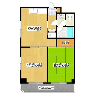 サンコート【2階】の間取り