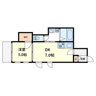 Gardenia Terrace【1階】の間取り