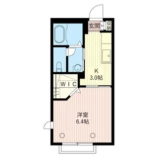 プランドールI【2階】の間取り