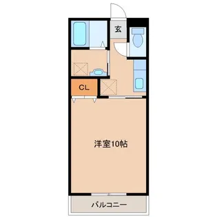 ノースシュアB【2階】の間取り