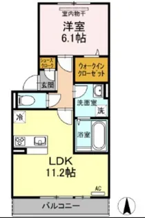 グレイス伊福【3階】の間取り