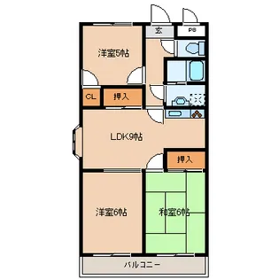 フレグランス940【4階】の間取り
