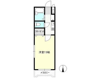 ウエストヒルズ野田 B棟【1階】の間取り