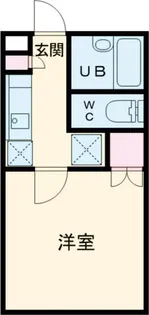 ビューティ大島【2階】の間取り