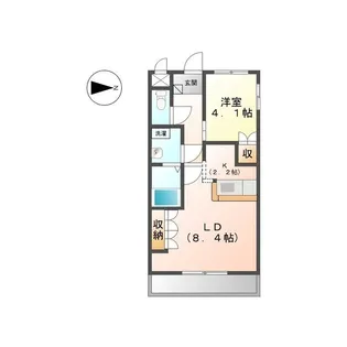 サニーサイドコート守木【2階】の間取り