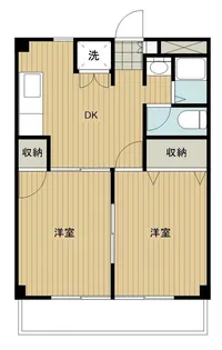 プレイン山野【3階】の間取り