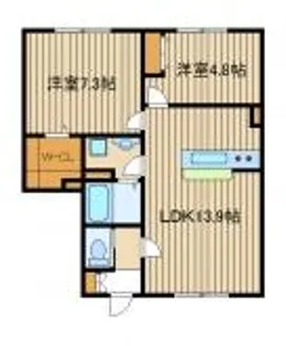 プレジオ1【1階】の間取り