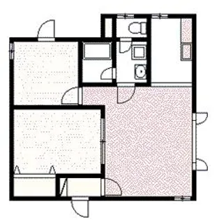 マイハウステンダネス【1階】の間取り