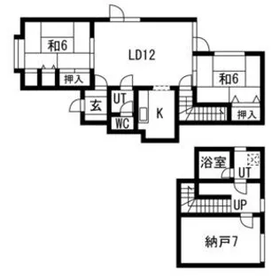 シティコートN31【2階】の間取り
