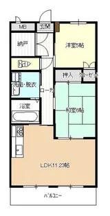 クレアール壱番館【3階】の間取り