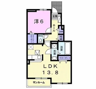 シラー【1階】の間取り