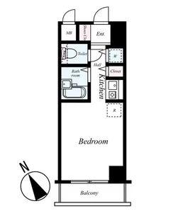 グリフィン横浜・アクティ【6階】の間取り