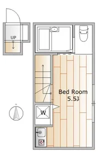 ファーストハウス都立大学【2階】の間取り