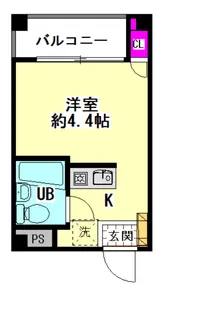Numero Uno Tokyo【4階】の間取り