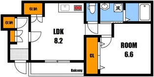 フィオーレ【1階】の間取り