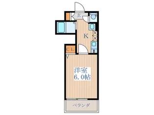 Raffine一橋学園【1階】の間取り