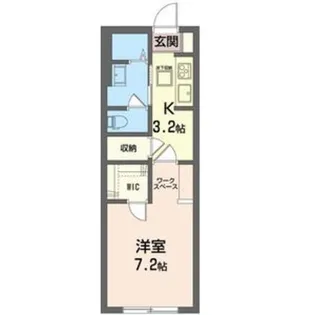 KEN BRIGHT COURT【1階】の間取り