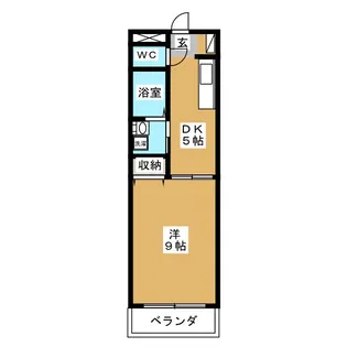 メゾンドフレール【3階】の間取り