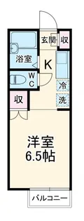 コーポユートピア【2階】の間取り